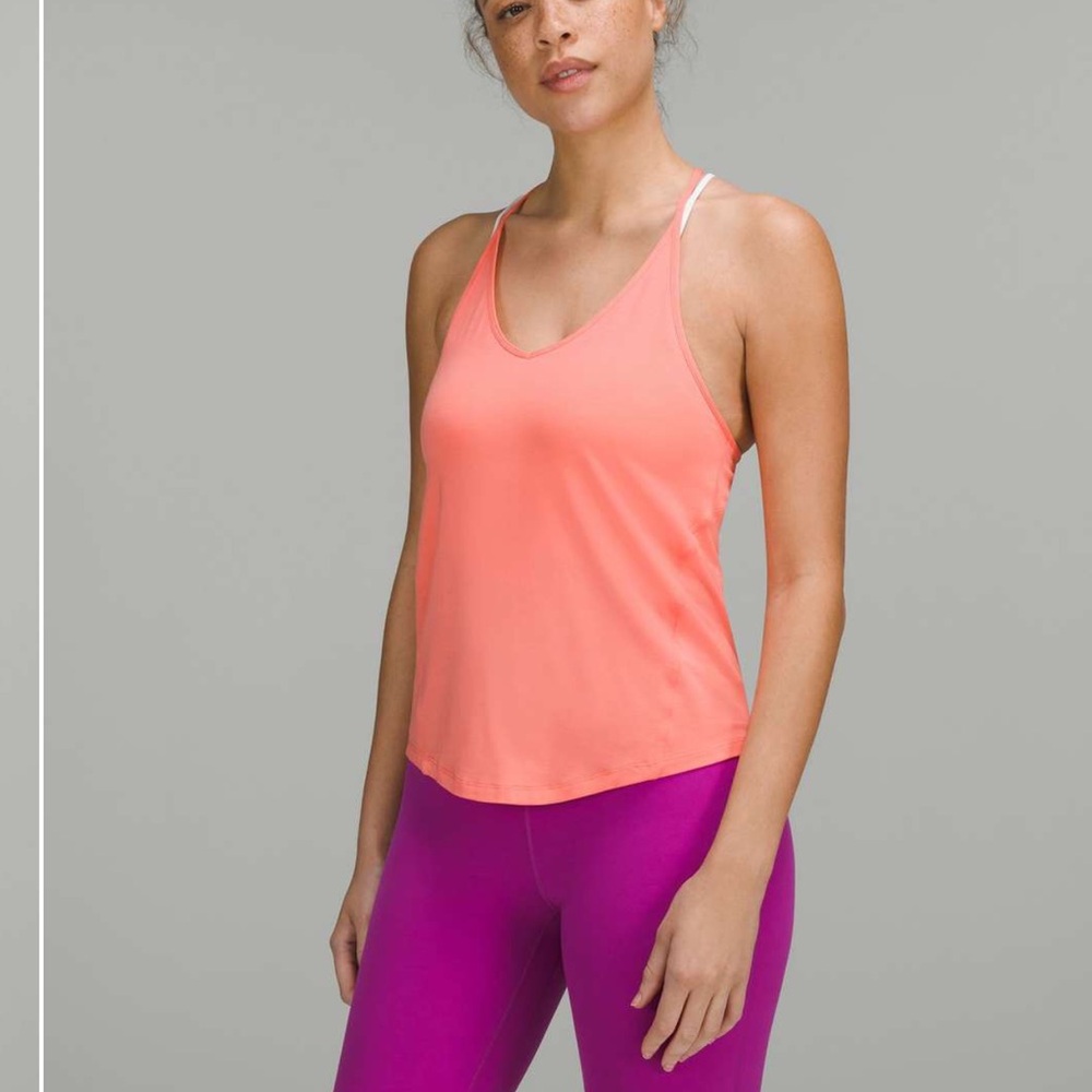 Lululemon Modal Silk Tank NWT Raspberry Cream